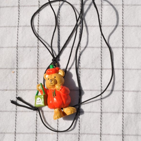 fall autumn thanksgiving jewelry lot 8 pieces leaf boyds bears mouse ghost (5008 - Picture 7 of 12